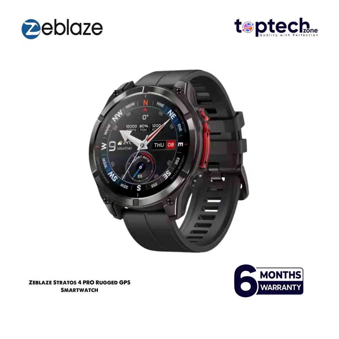 Zeblaze Stratos 4 PRO Rugged GPS Smartwatch ৳ 8,990